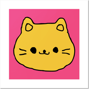 Cat Face Posters and Art